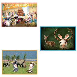 Puzzle 500 pièces Les Lapins Crétins