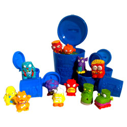 Trash Pack 3 - 12 personnages et poubelles