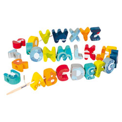 Perles Alphabet 26 Pièces
