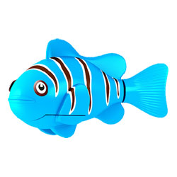 Poisson Robo Fish Bleu
