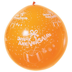 Ballon Anniversaire D100cm