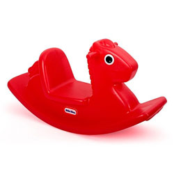 Little Tikes Cheval à Bascule Rouge 