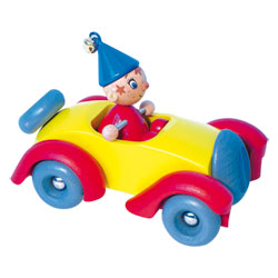 Oui-Oui articulé en voiture