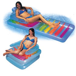 Matelas fauteuil piscine