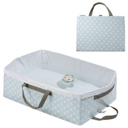 Baignoire pliable poudré bleu 