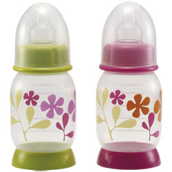 Biberon 140 ML ''Fleurs''