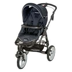 Poussette 3 Roues Hightrek Total Black