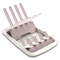 Egoutte biberons Pliable Poudré Rose