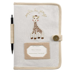 Protège Carnet de Santé Sophie La Girafe
