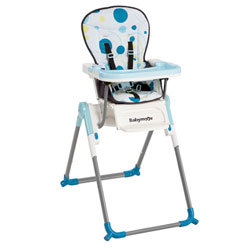 Chaise Haute Slim Turquoise