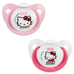 2 Sucettes Hello Kitty Taille 1