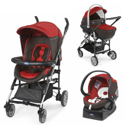 Poussette Trio Living Red Passion