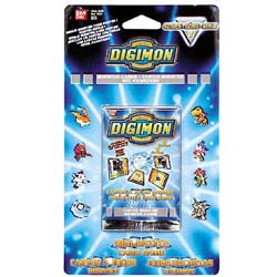 8 cartes booster Digimon