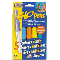 5 feutres blopens éclats