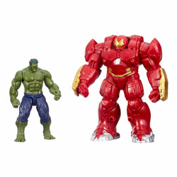 Hasbro Avengers  Avengers Figurine Deluxe 5 cm Hulk & HulkBuster  pas cher
