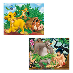 Puzzle 2x25-Pcs