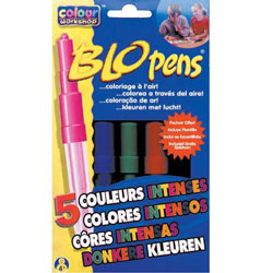 Boite 5 feutres couleurs intenses