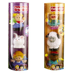 Tube Figurines Little People