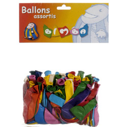 Sachet 100 Ballons