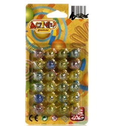 Lot de 24 billes 
