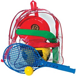 4 jeux de plage + sac