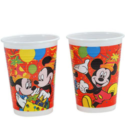 King jouet: 10 Gobelets 20 cl Mickey