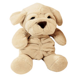 Peluche chien Mastiff 32 cm