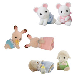 Sylvanian-Bébés jumeaux