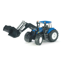 Tracteur New Holland TG285 Avec fourche