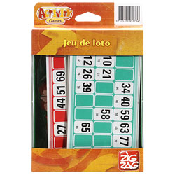 Jeu de loto de voyage
