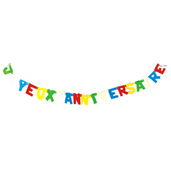 1 Guirlande Joyeux Anniversaire