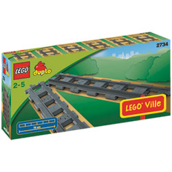 2734-Rails droits Duplo