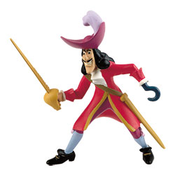 Figurine du Capitaine Crochet-Univers Peter Pan