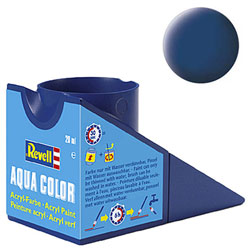 Aqua bleu mat