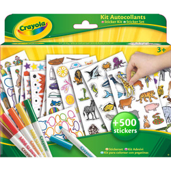 Kit coloriage et autocollant