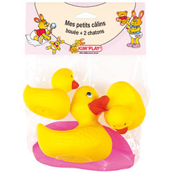 3 canards de bain