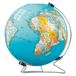 Puzzleball Mappemonde en français 540 pièces