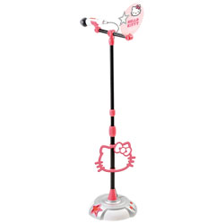 Micro sur pied Hello Kitty