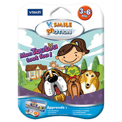 Jeu V.Smile Motion : Mon toutou tout fou