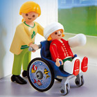 4407-Maman / Enfant / Fauteuil Roulant