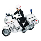 Moto police à friction