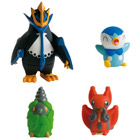 4 Figurines Mega collection Pokémon