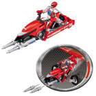Moto Hovertek avec figurine Power Rangers