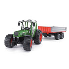 Tracteur fendt 209 avec remorque