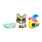 Petshop Collector Poisson Scalaire et sa Carte Postale