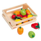 Cagette de 12 fruits en bois