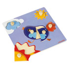 Puzzle Encastrement 6 pièces en bois Oiseau