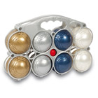 Panier 8 boules silver