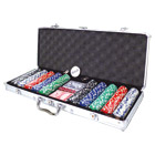 Mallette de poker 500 jetons