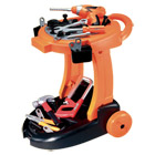 Chariot de bricolage garni